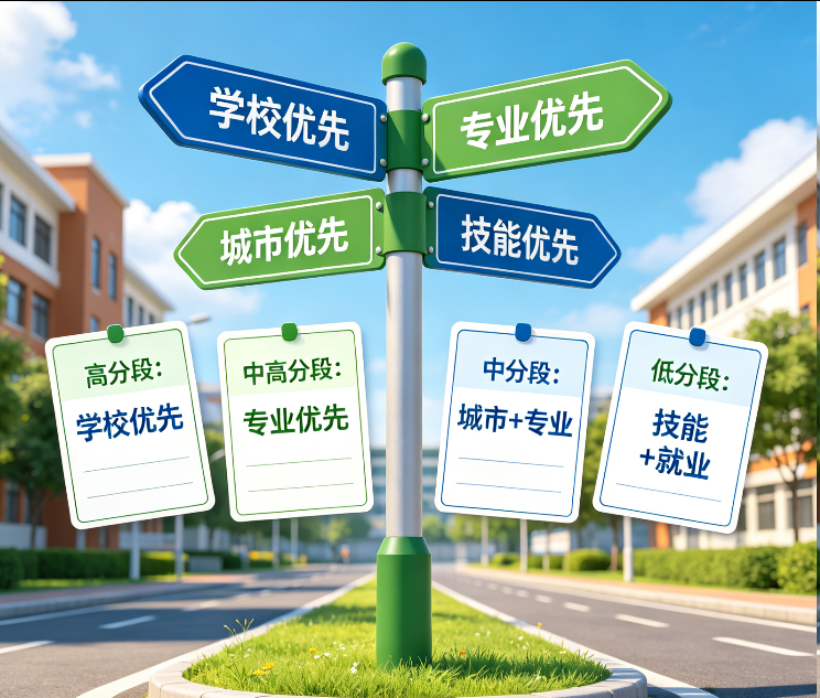 专业优先还是学校优先？不同分数段的填报逻辑